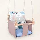 Babygynge med koala-motiv - set forfra